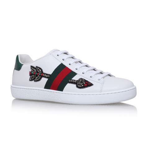 converse gucci shoes|Gucci trainers diamonds.